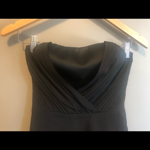 Bebe Overlap High Low Dress - Picture 5 of 7